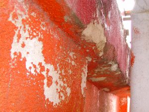 Passive fire protection coating inspection